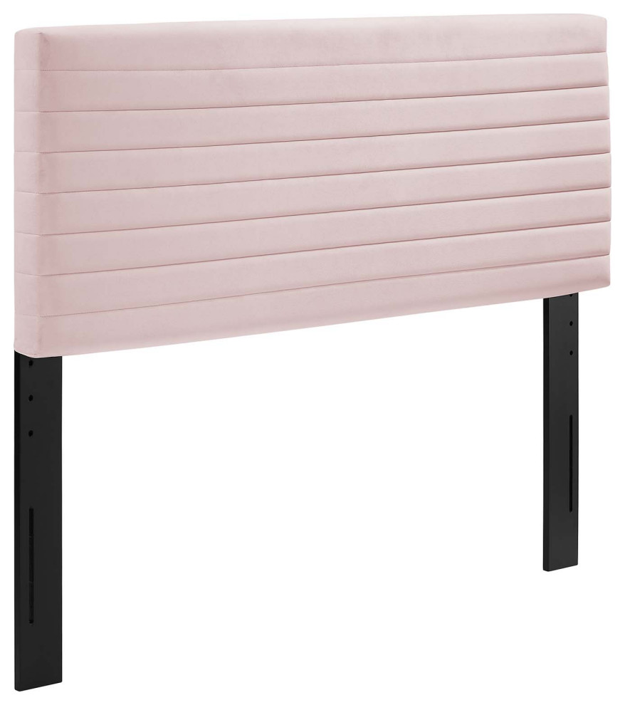 Tranquil Full/Queen Headboard  Pink   Contemporary   Headboards   by First of a Kind USA Inc  Houzz