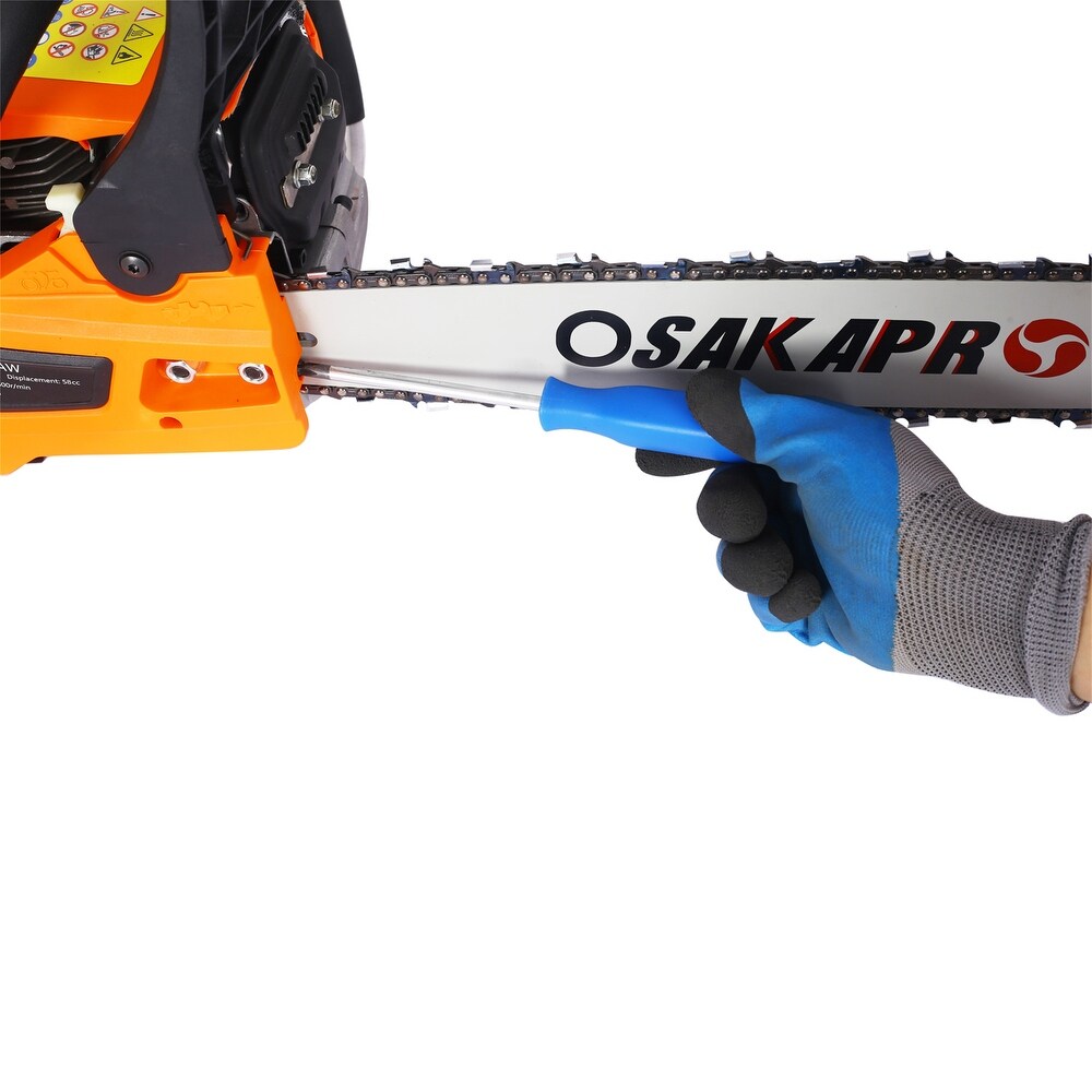 58 cc Chainsaw gas 22 in   22 Inches