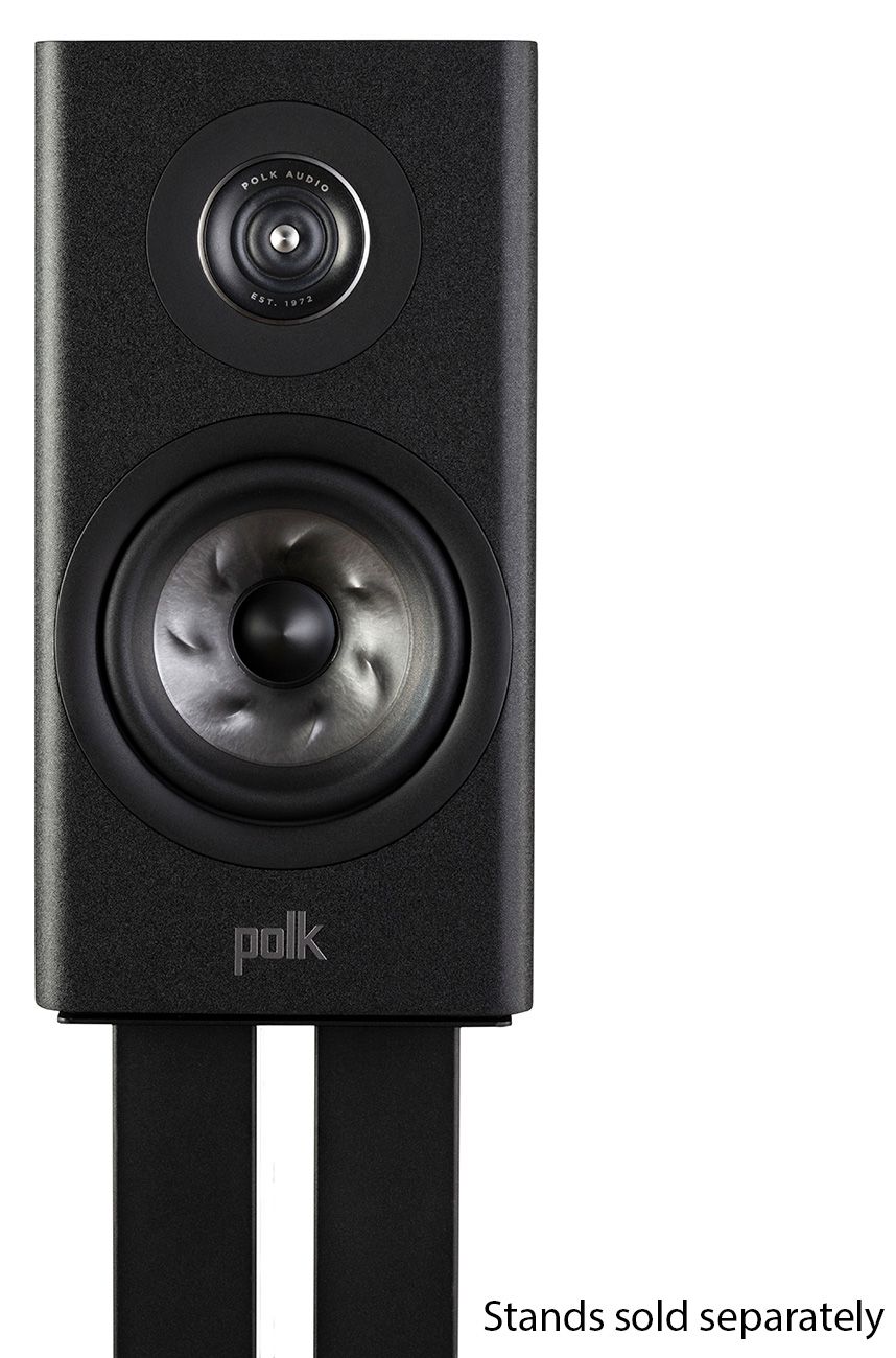 Polk Audio Reserve R100 Black Compact Bookshelf Speakers (Pair)