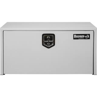 Buyers Products Company 18 in. x 18 in. x 36 in. White Steel Underbody Truck Tool Box 1702405