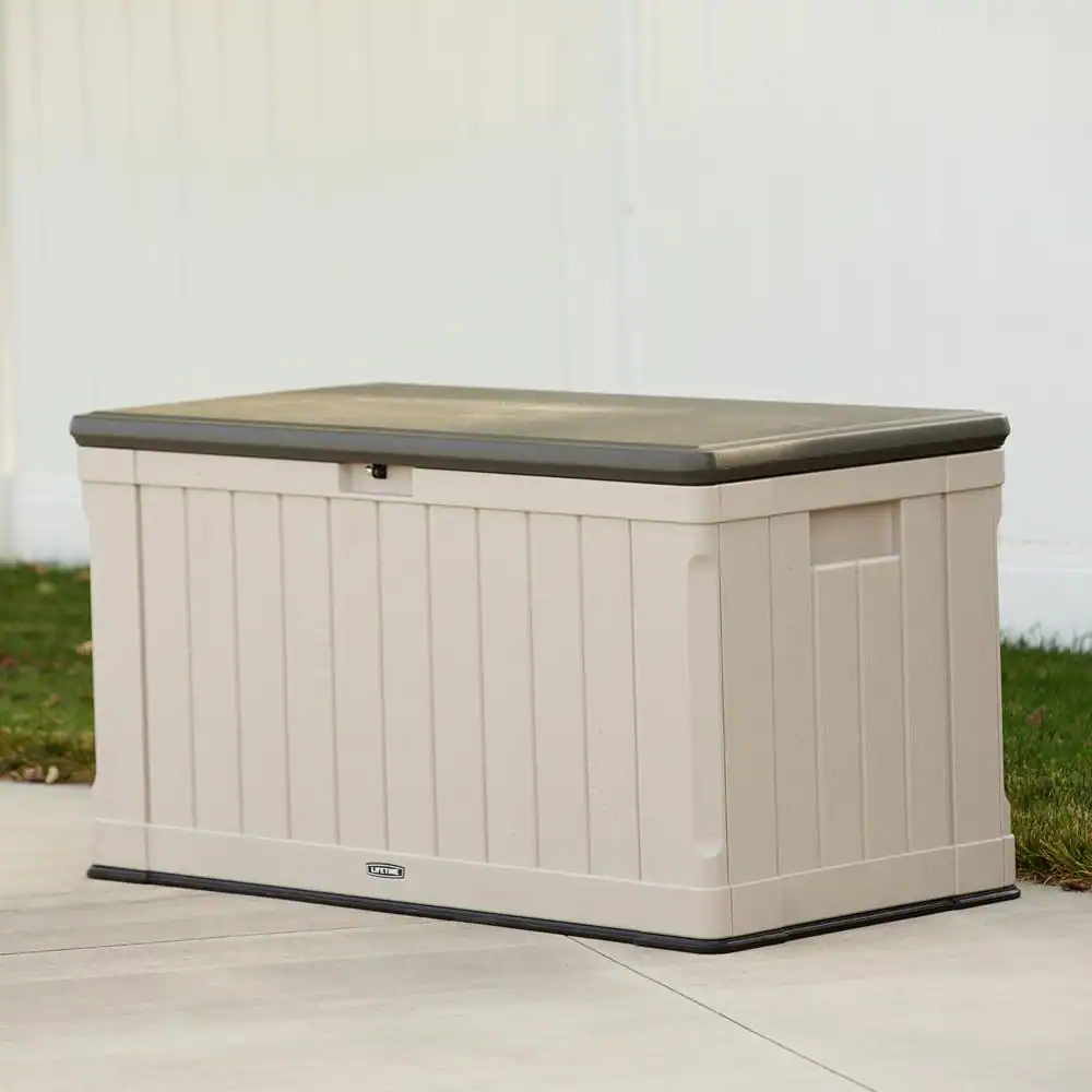 Lifetime 60186 116 Gal. Heavy-Duty Outdoor Storage Deck Box