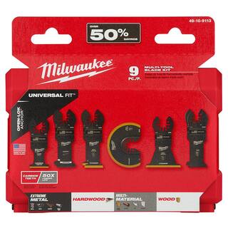 MW Oscillating Multi-Tool Blade Kit (9-Piece) 49-10-9113