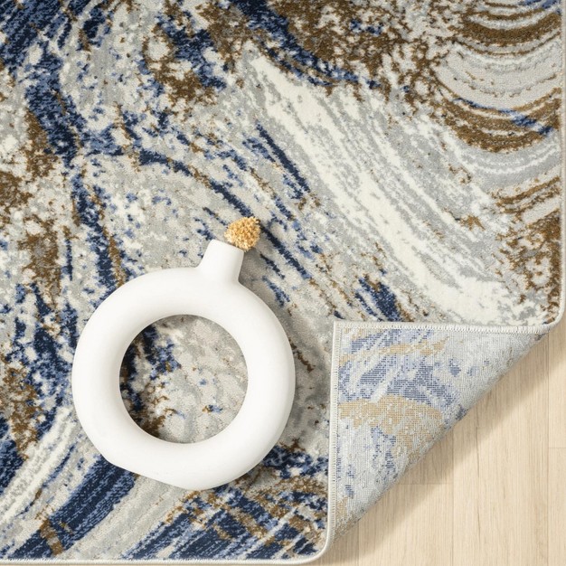 Luxe Weavers Modern Marble Abstract Area Rug