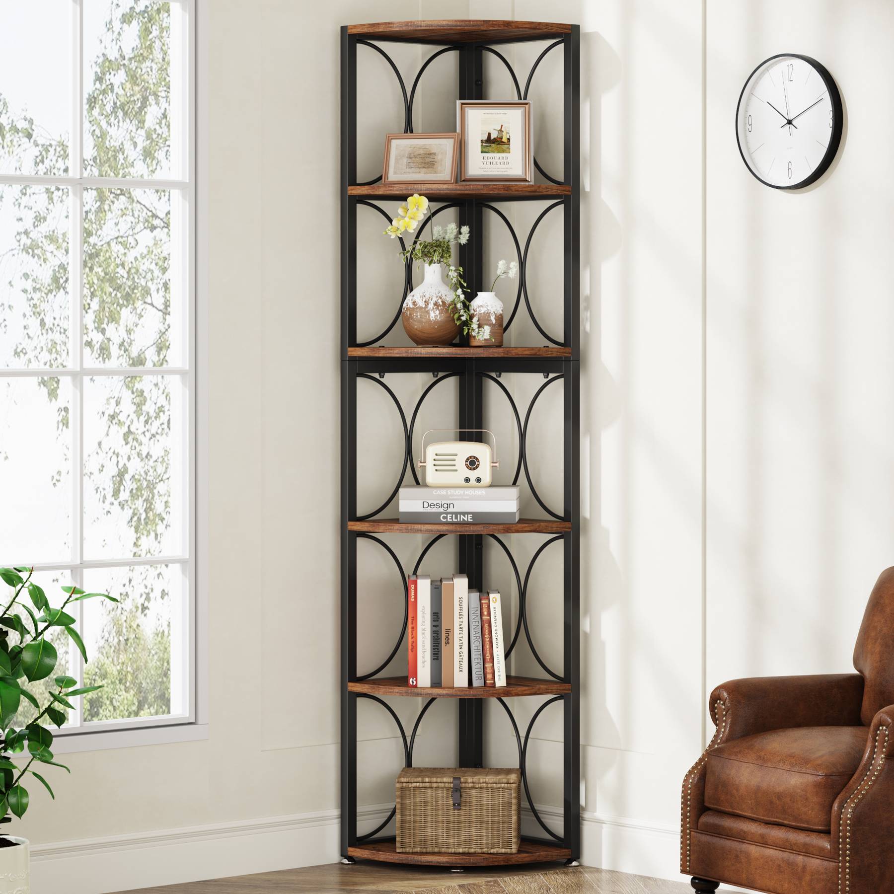 6-Tier Corner Shelf, 67