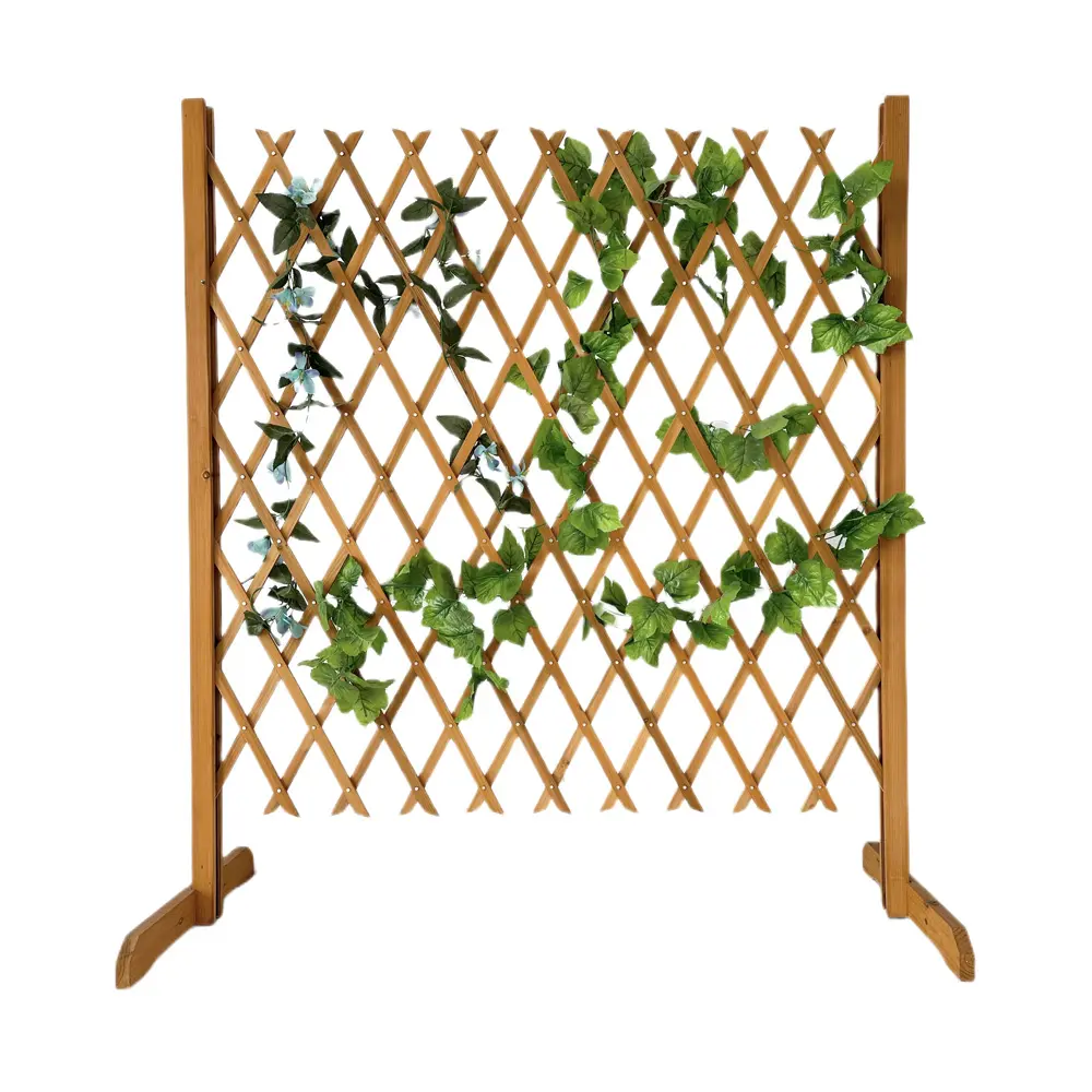 Manufacturer supply garden trellis lattice fence wall wood decorative garden fence