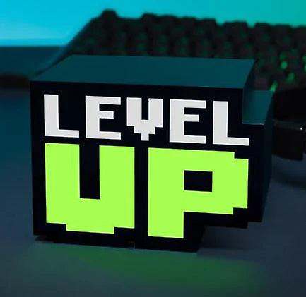 Level up light with sound