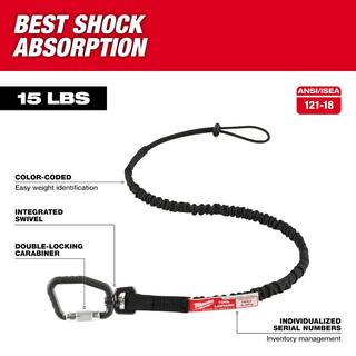 MW 15 lbs. Locking Tool Lanyard 48-22-8815