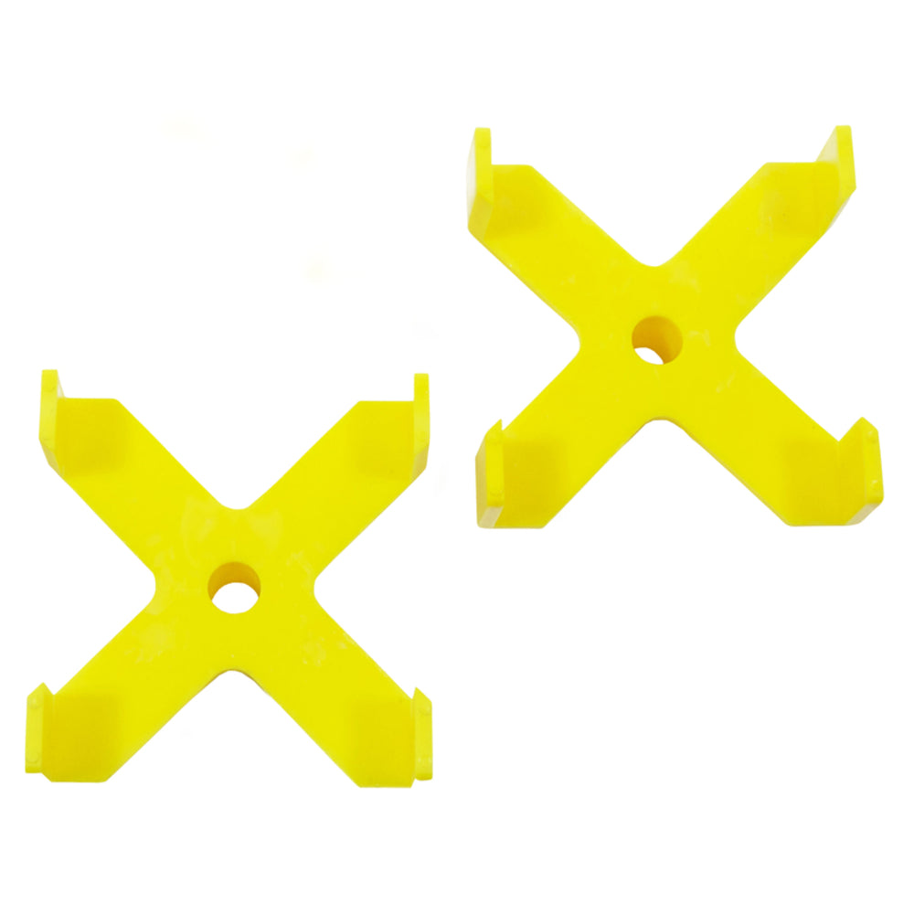 XCUPS 2X4 YELLOW 2PK