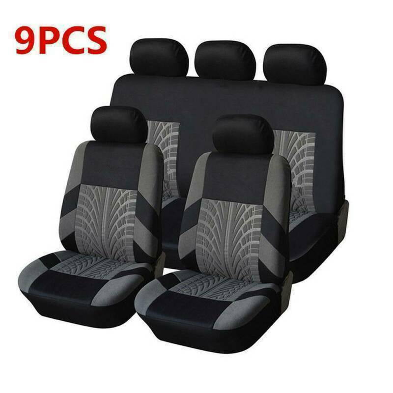 5 Seat Universal Car Seat Covers Protector Cushion Full Set， Breathable Pad for Cars Trucks SUV