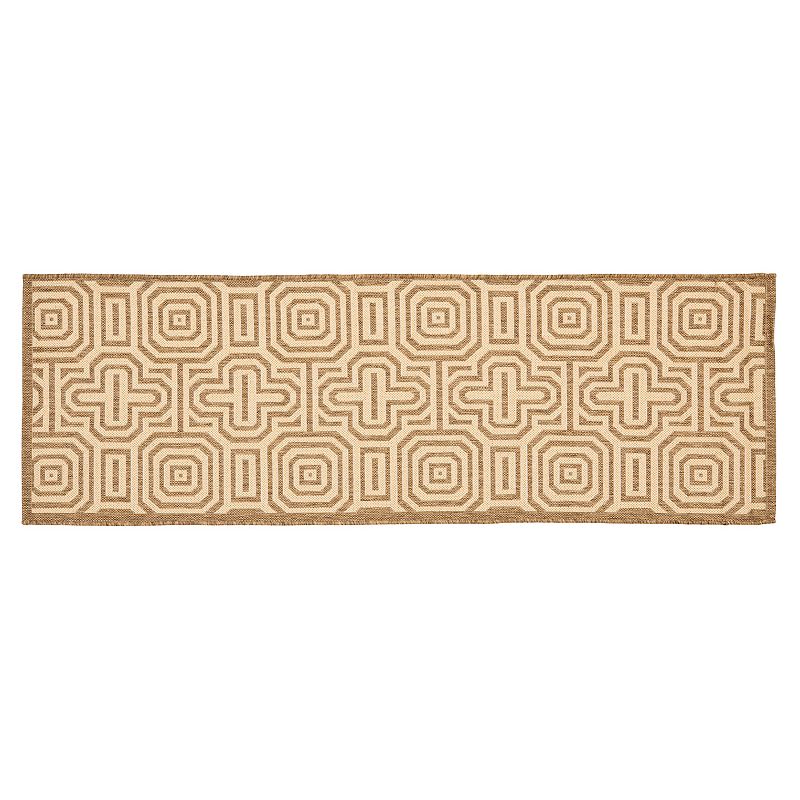 Safavieh Courtyard Geometric Print Indoor Outdoor Rug