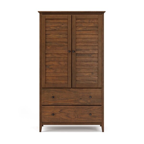 Grain Wood Furniture Greenport 2-door Armoire - - 25739333