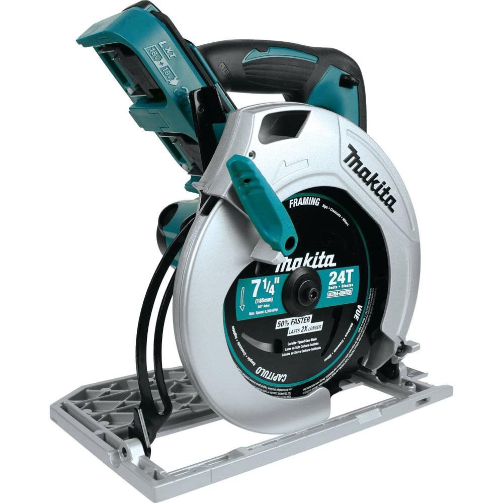 Makita 18V X2 LXT Lithium-Ion (36V) Cordless 7-1/4 In. Circular Saw (Tool Only) XSH01Z from Makita