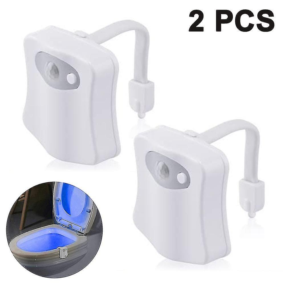 8-color Toilet Sensor Light Hanging Human Body Toilet Sensor Creative