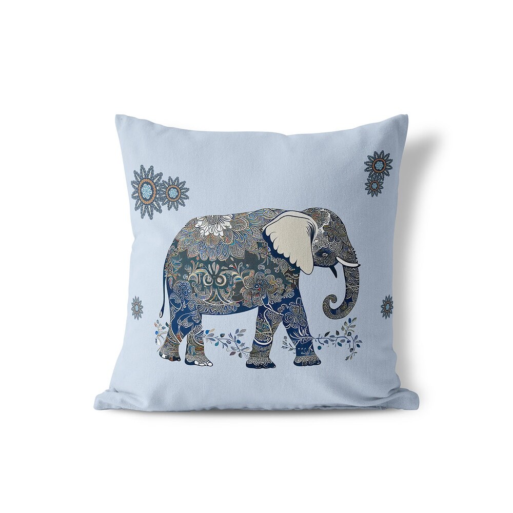 Amrita Sen Jumbo Floral Indoor Outdoor Pillow