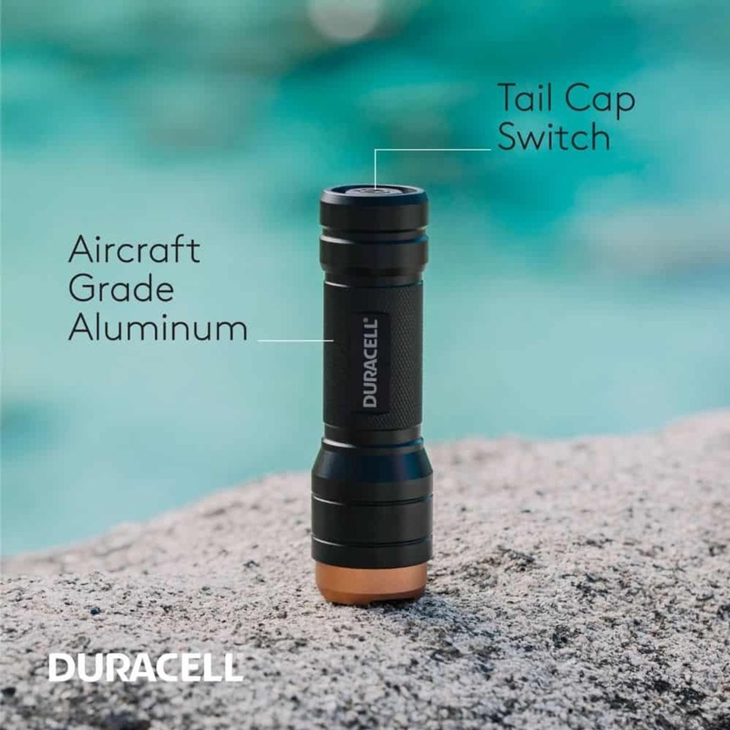 Aluminum LED Flashlight by Duracell Inc. DUR8234DF250