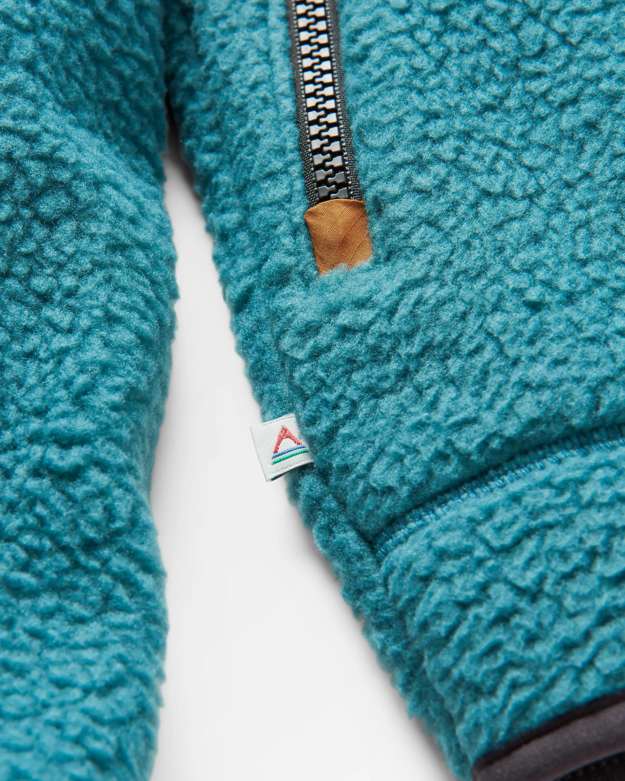 Offgrid 2.0 1/2 Zip Recycled Sherpa Fleece - Mediterranean