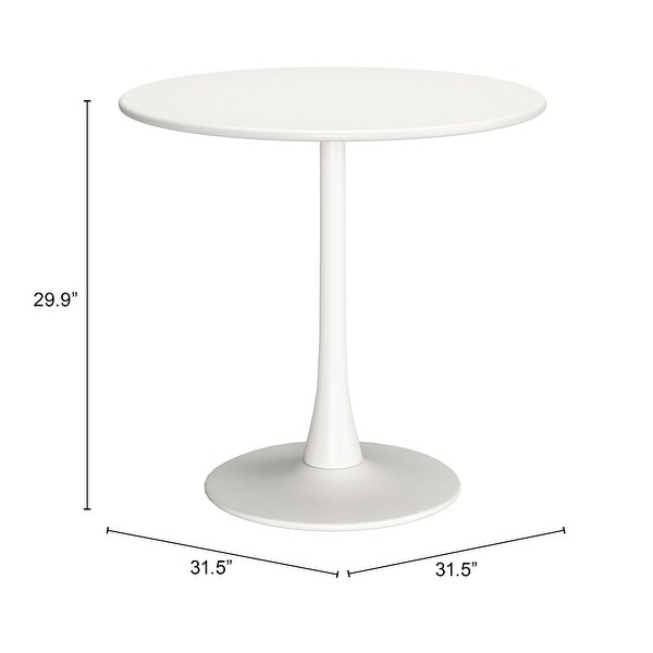 Soleil Dining Table White