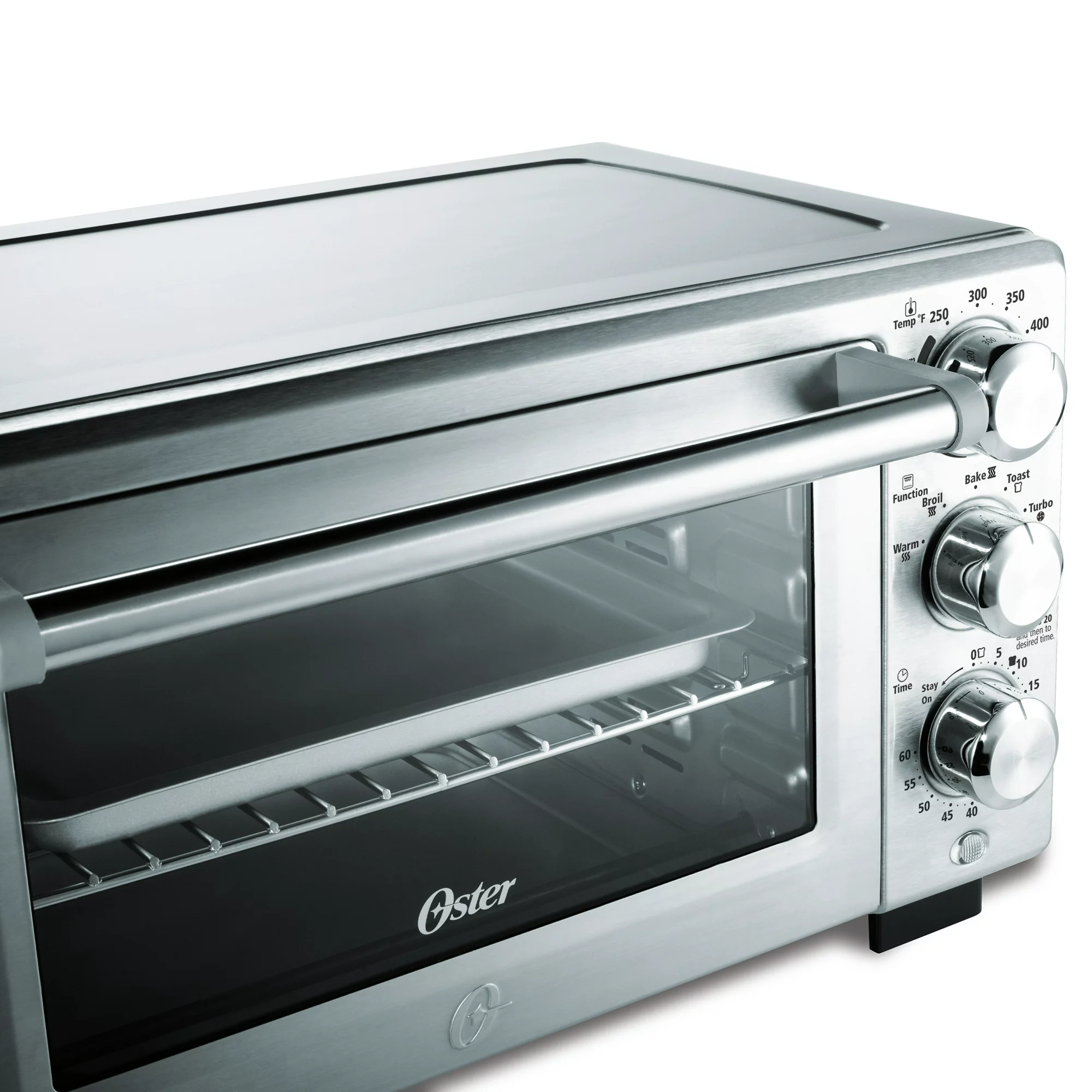 Oster Designed for Life Countertop Convection Toaster Oven， Stainless Steel