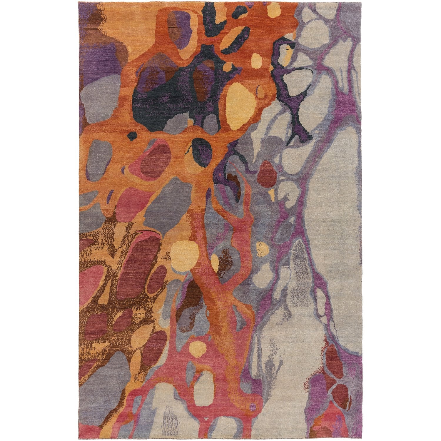 Brought to Light Hand Knotted Rug by Robert Langford