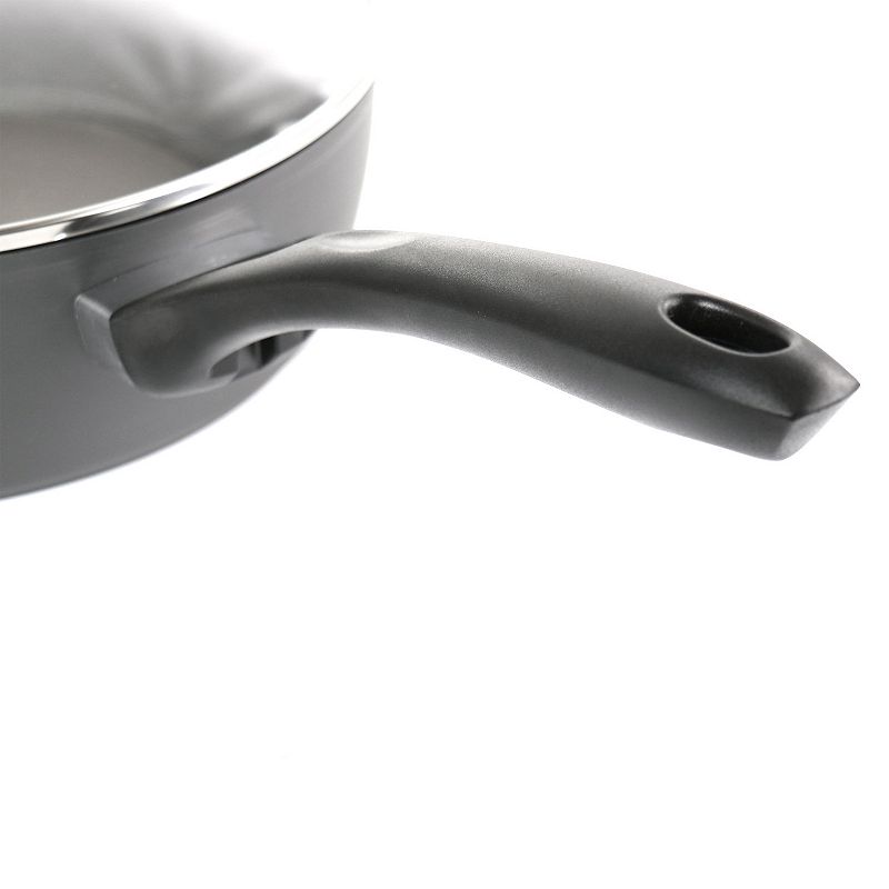 Oster Cocina 4.7 Quart Aluminum Saute Pan with Lid