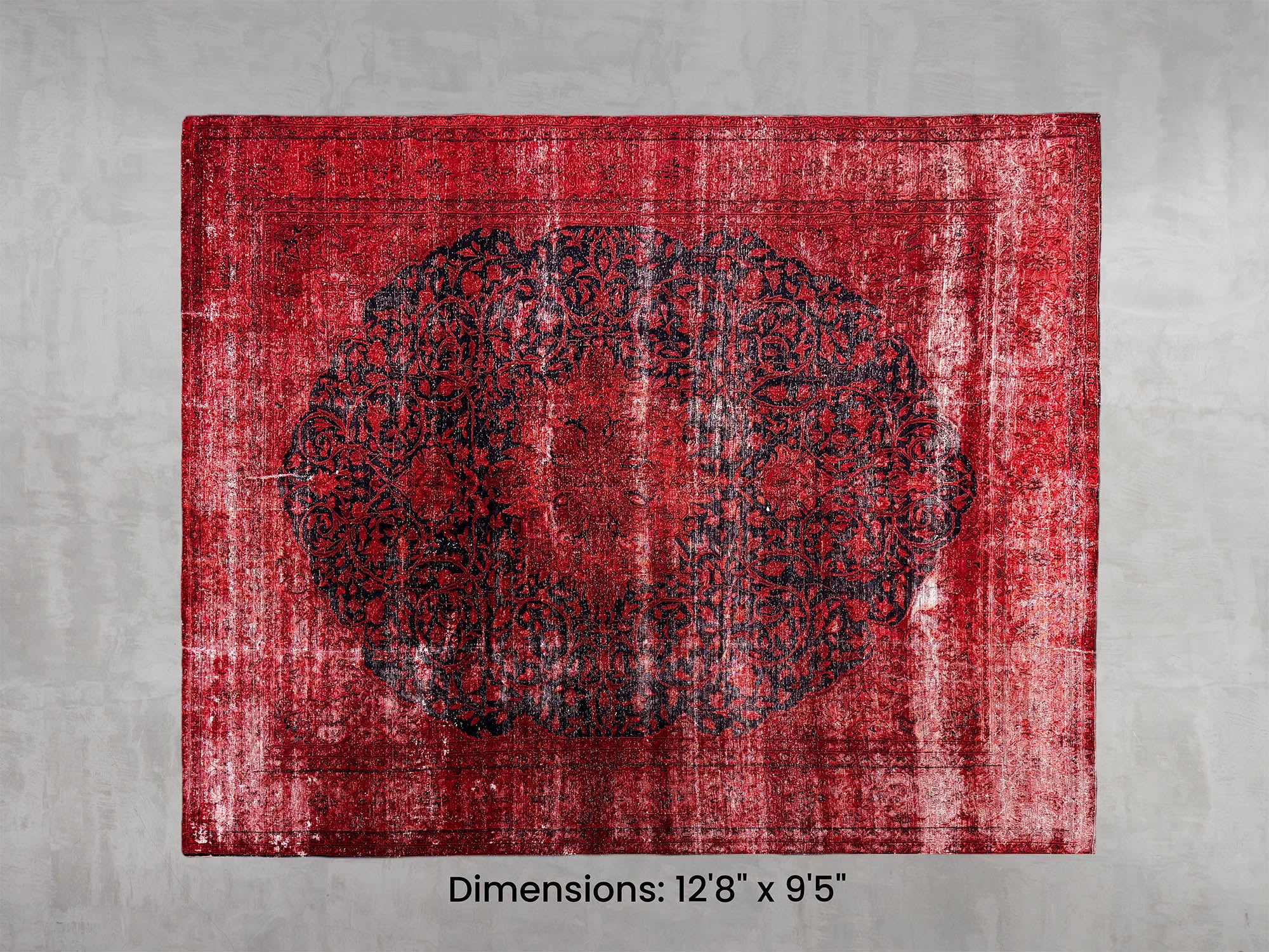 Namaste Rug -  Red 12'8 x 9'5