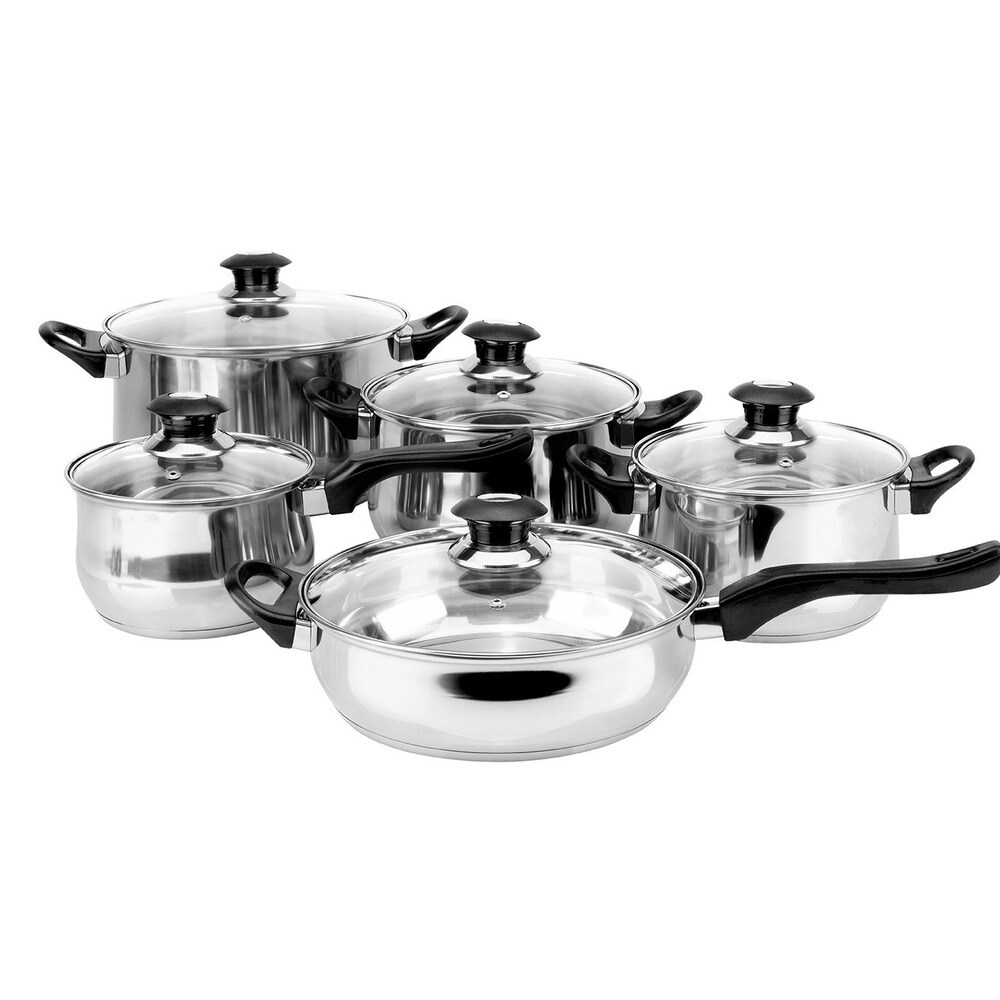 Magefesa Family 10 piece Stainless Steel Cookware Set