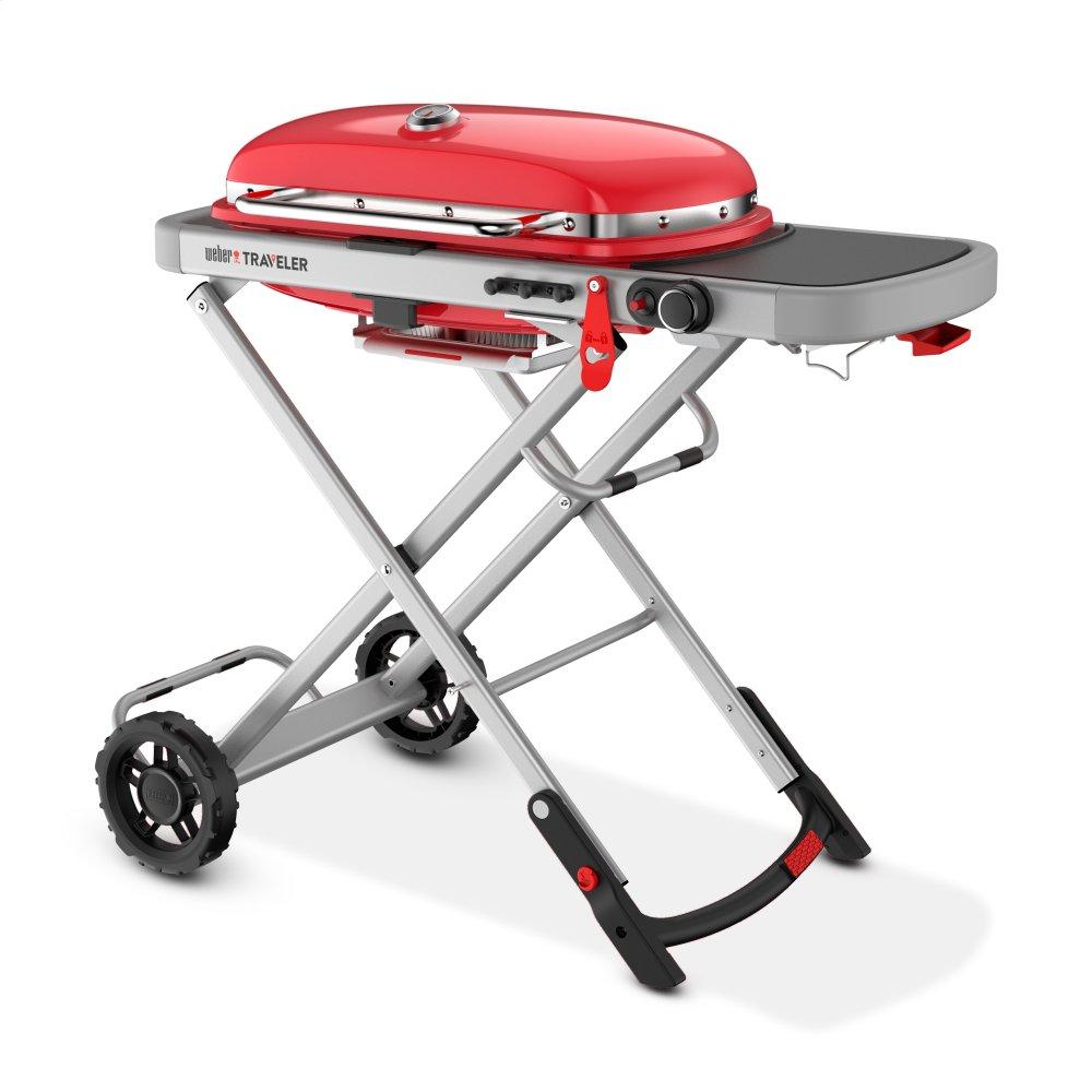 Weber 9030001 Weber Traveler Portable Gas Grill - Red