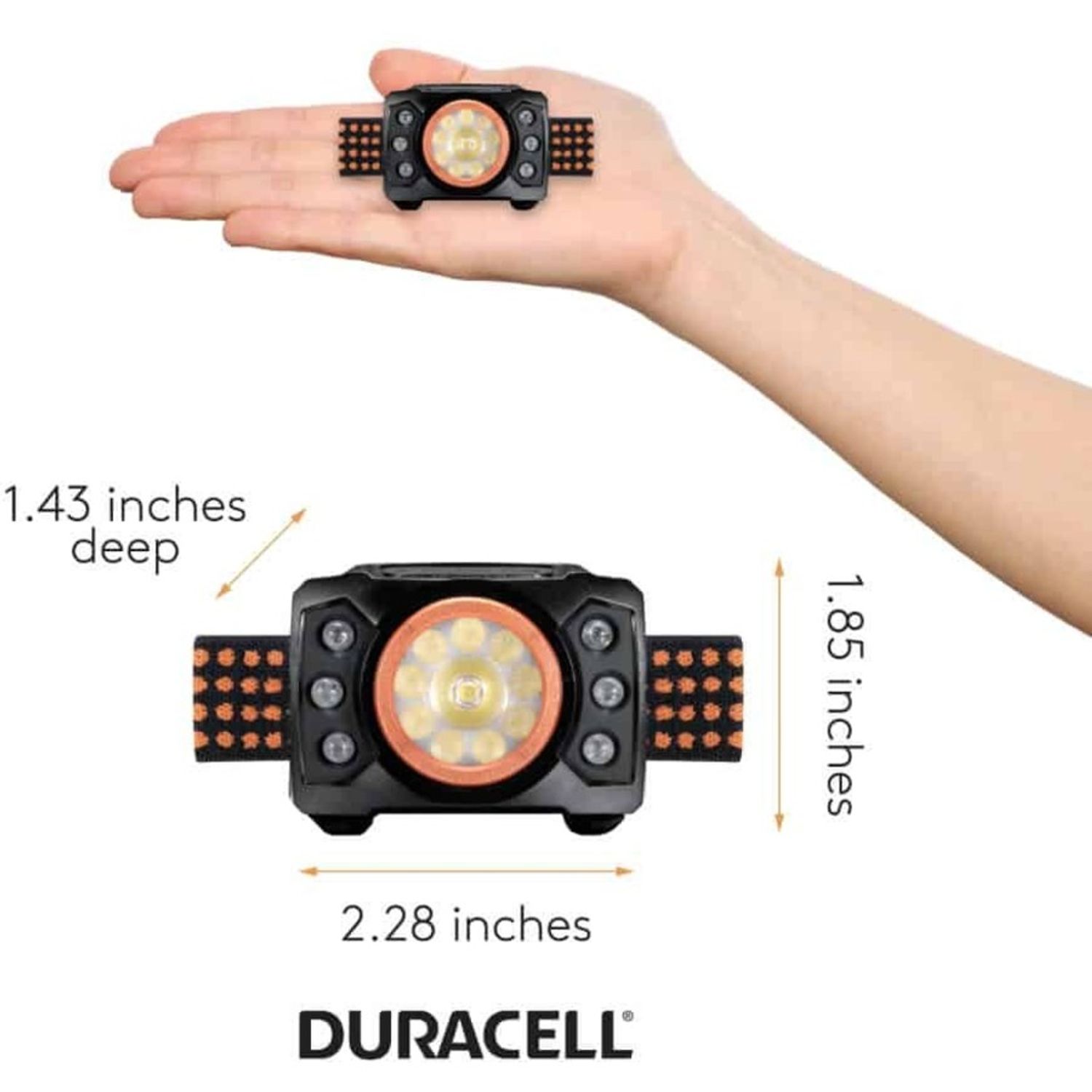 High Intensity LED Headlamp by Duracell Inc. DUR7203DH550