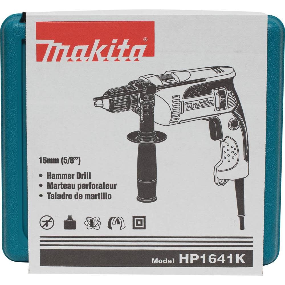 Makita 5/8 In. Hammer Drill Kit HP1641K from Makita