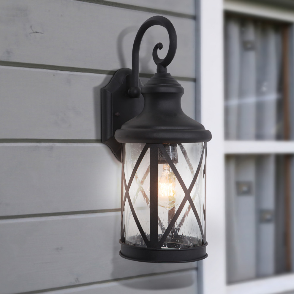 Mahony Collection 7.75 quotIncandescent Exterior   Mediterranean   Outdoor Wall Lights And Sconces   by HedgeApple  Houzz