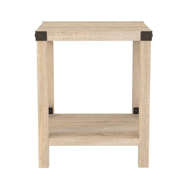 Middlebrook Kujawa 18-inch X-side Accent Table