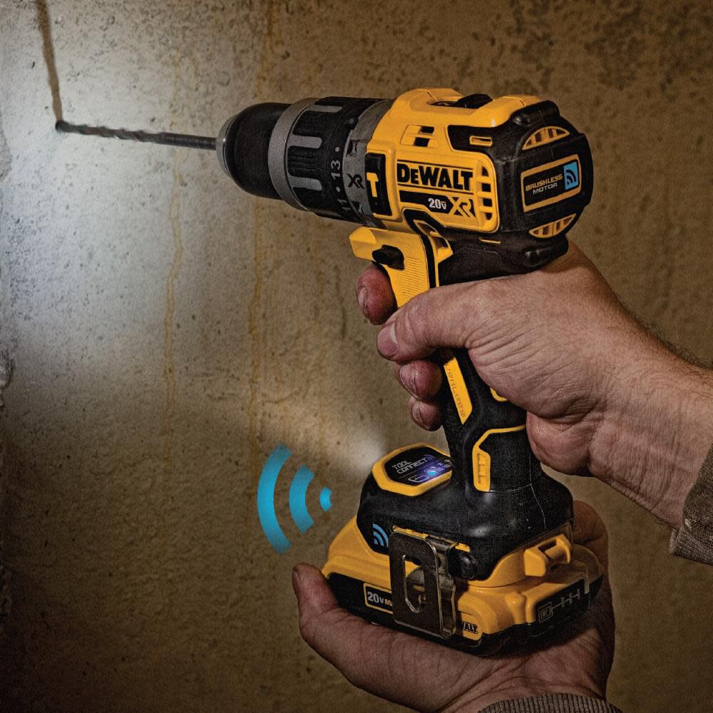 DEWALT 20V MAX XR Tool Connect Compact Hammerdrill Kit DCD797D2 from DEWALT