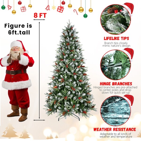 8FT Artificial Christmas Tree