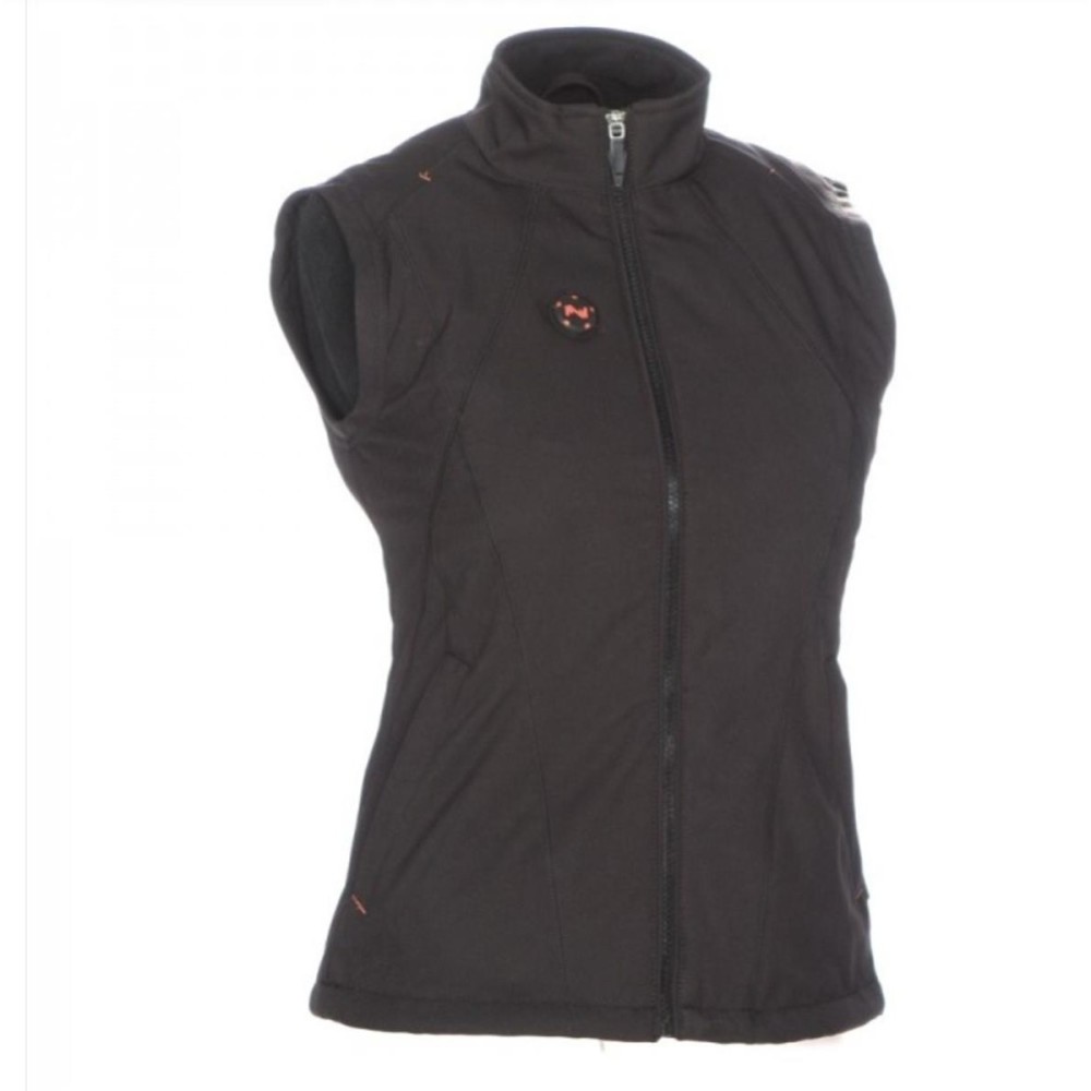 Mobile Warming Dual Power Vest Womens 12V Black Small ;