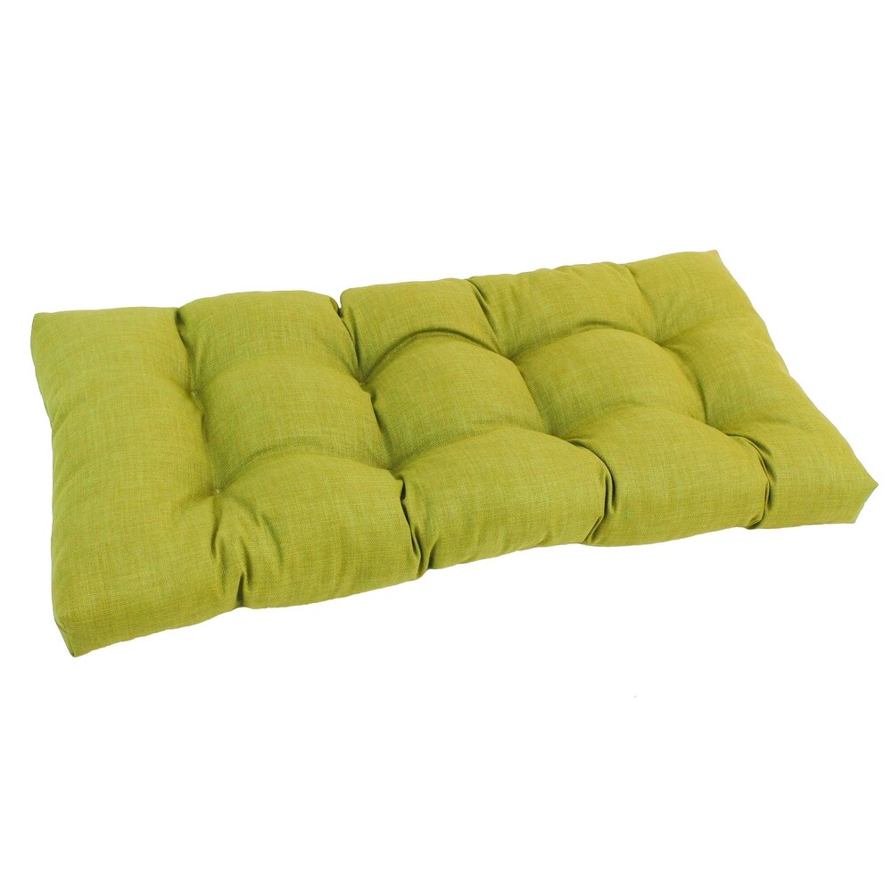 Blazing Needles  Weather 42 inch Solid Bench Cushion