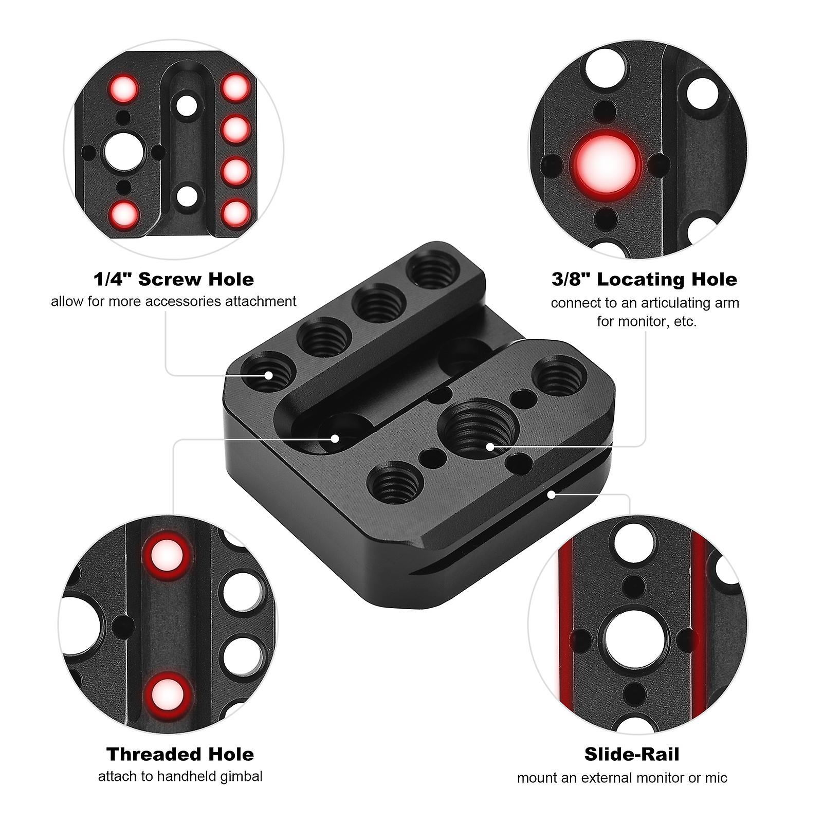 Mounting Plate，2 Pcs Screw， Wrench