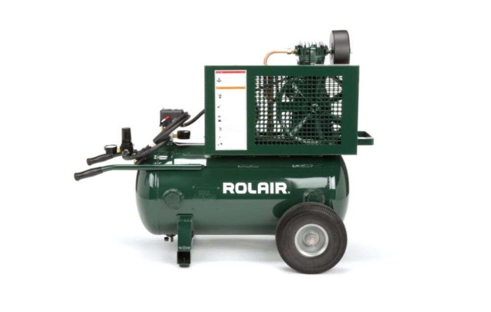 Rolair 1.5 HP (115V) 7.3 CFM@90PSI 20 Gallon ASME Compressor 5520K17A-0001 from Rolair