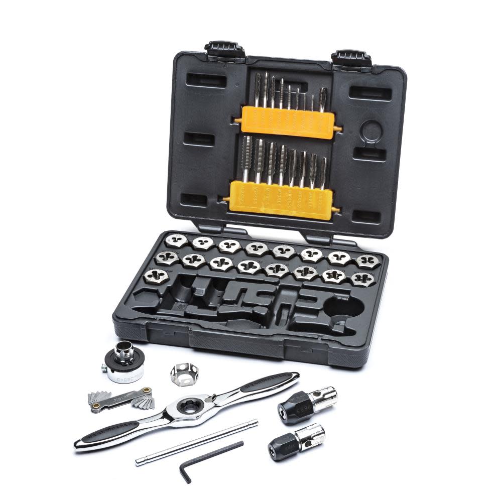 GEARWRENCH 42 Piece Metric Ratcheting Tap and Die Set 3886 from GEARWRENCH