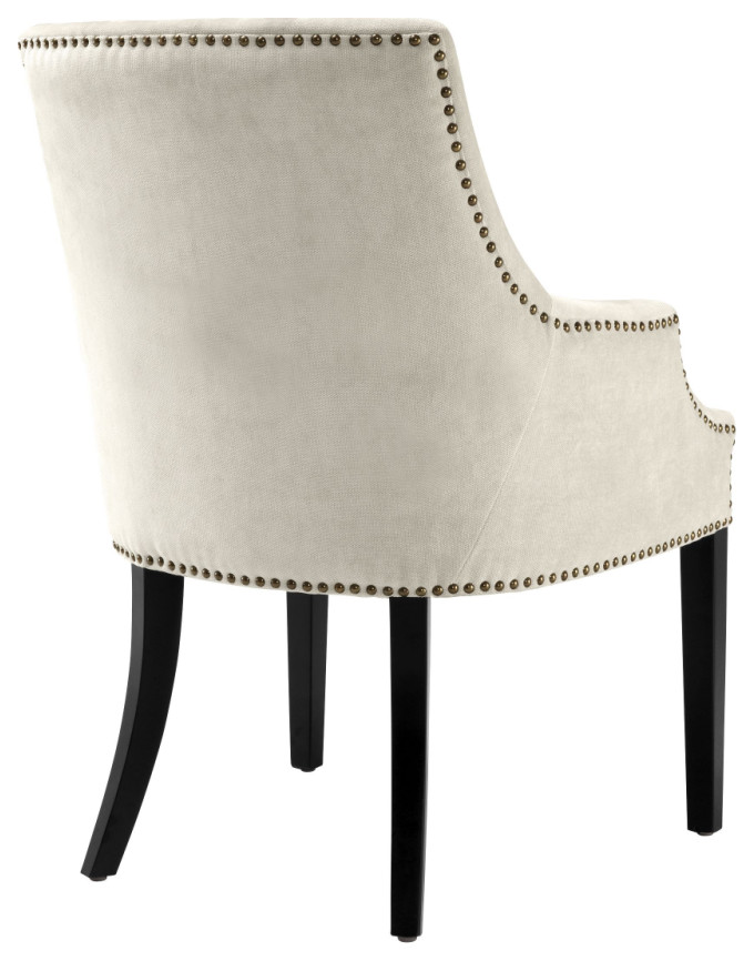 Beige Dining Chair  Eichholtz Legacy   Transitional   Dining Chairs   by Oroa   Distinctive Furniture  Houzz