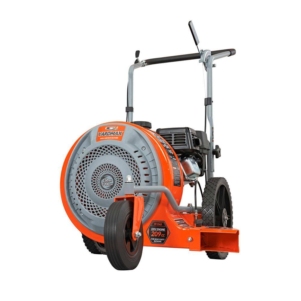 YARDMAX 150 MPH 1200 CFM 209cc Walk-Behind Leaf Blower YF1565