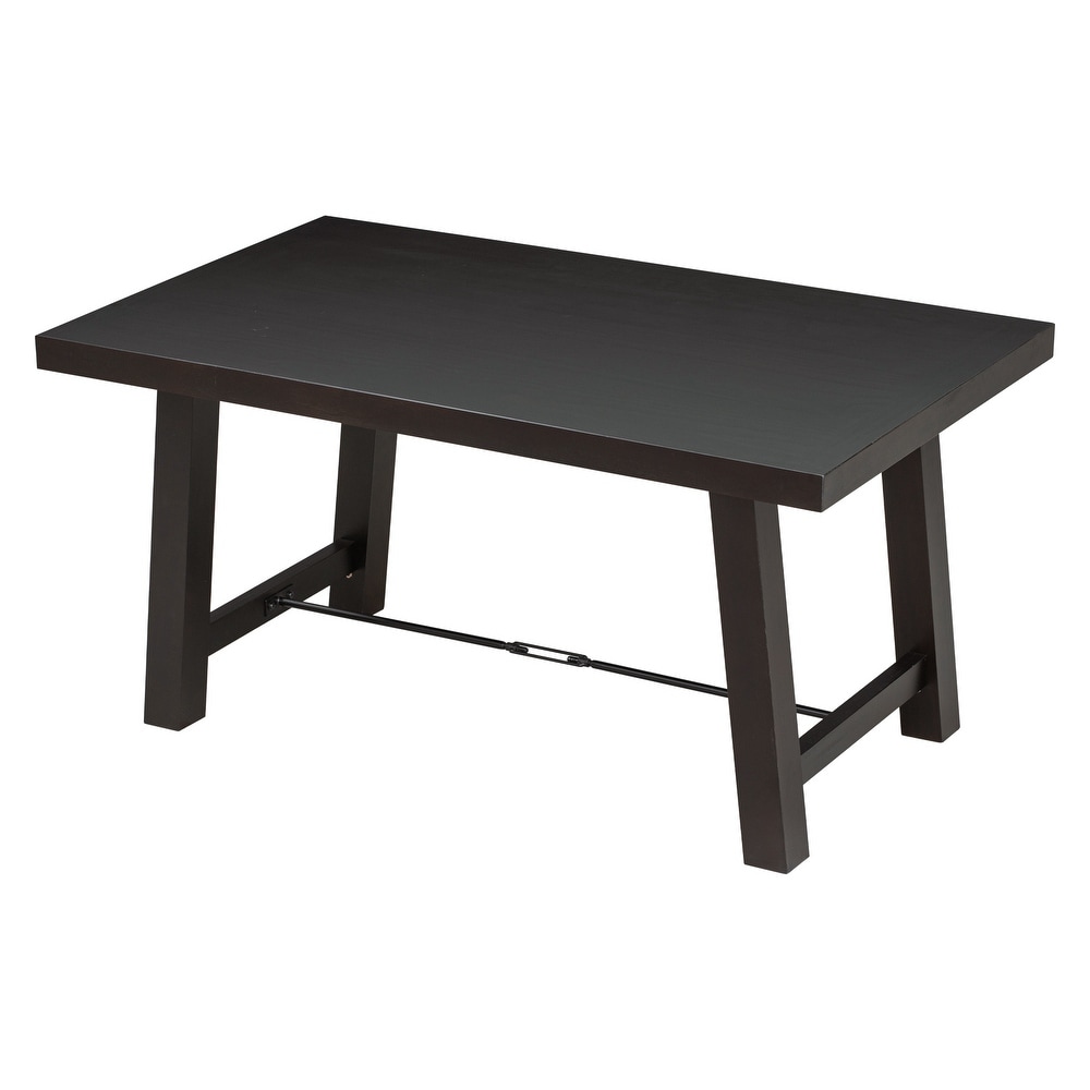 Wood Dining Table Rectangular Table