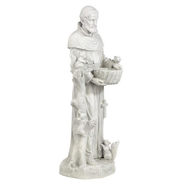 Design Toscano Nature x27 s Nurturer St Francis Sculpture