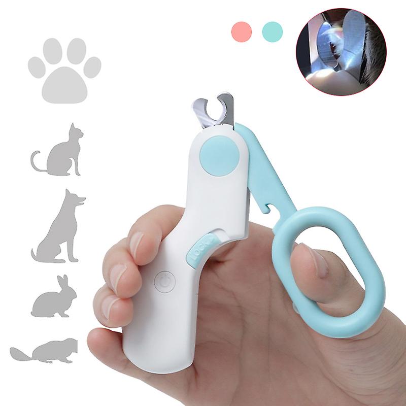 Professional Cat Nail Clipper Cat Cutter Scissors With Light Pet Nail Clipper For Cat Dog Grooming Claw Scissors Pet Products