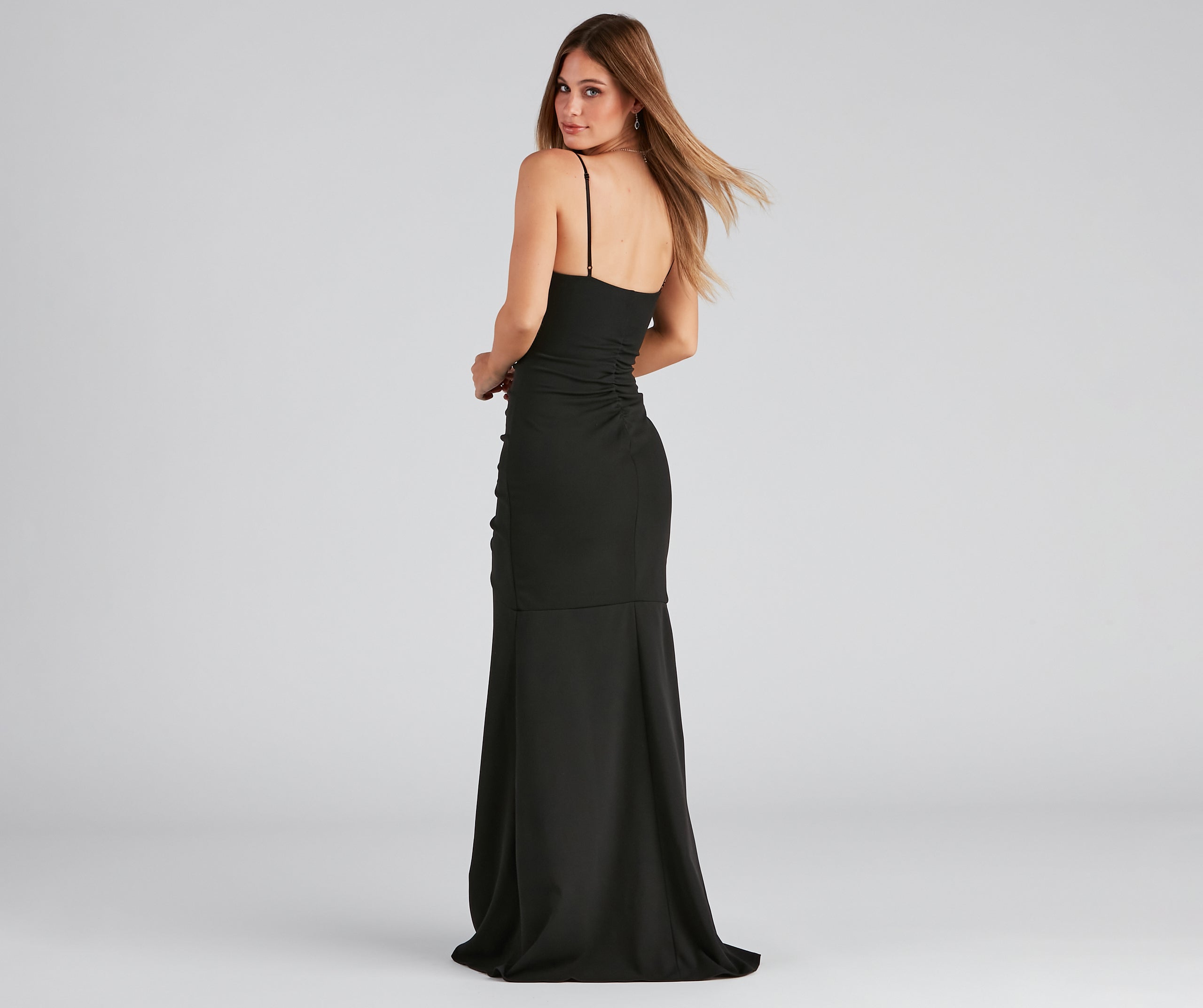 Bianca Ruched Mermaid Formal Dress