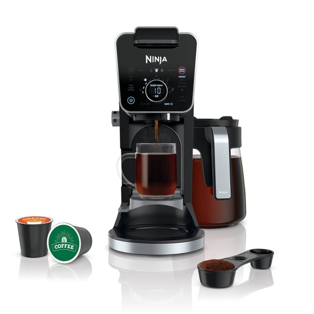 Ninja Dualbrew Pro Specialty Coffee System Single serve Pod And 12 cup Drip Coffee Maker Cfp301