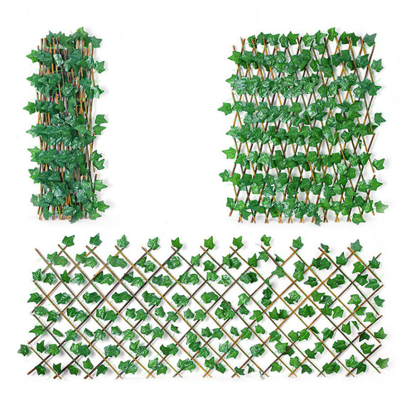 JETTINGBUY 1PC N9 Artificial Faux Ivy Leaf Privacy Fence Screen Home Garden Panels Outdoor Hedge