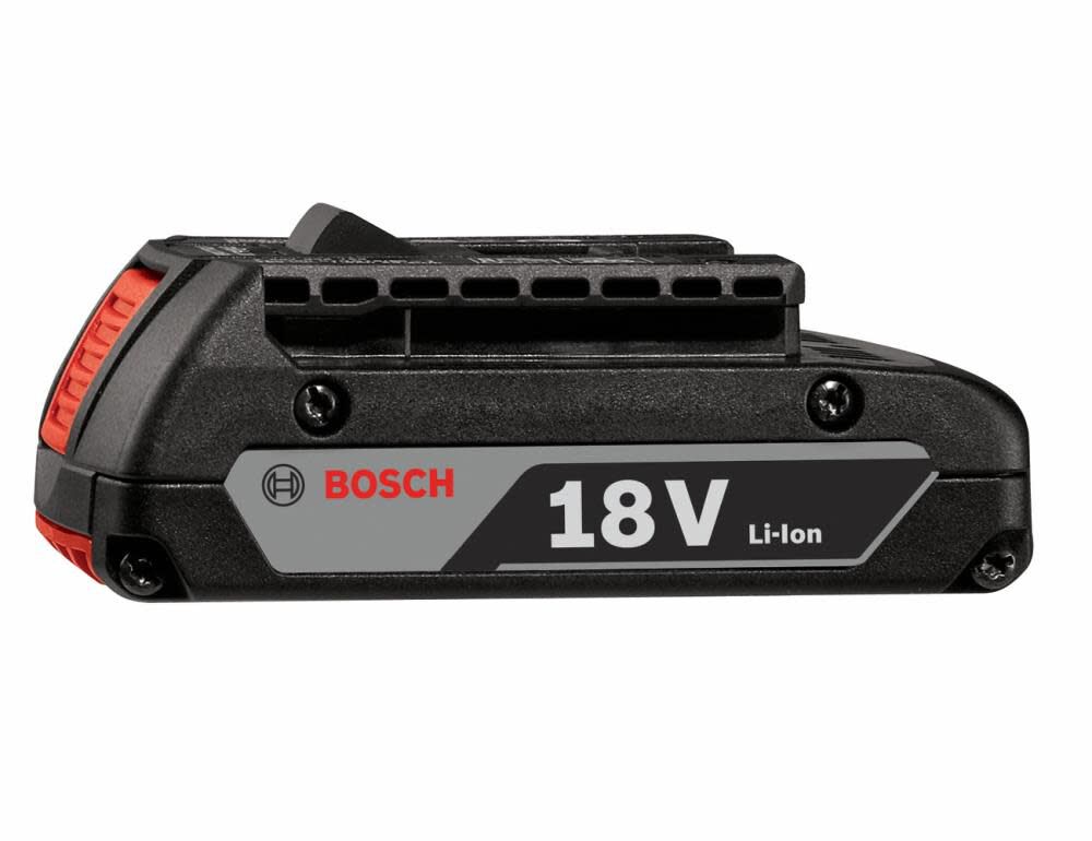 Bosch 18 V Lithium-Ion 2.0 Ah SlimPack Batteries 2 Pk. BAT612-2PK from Bosch