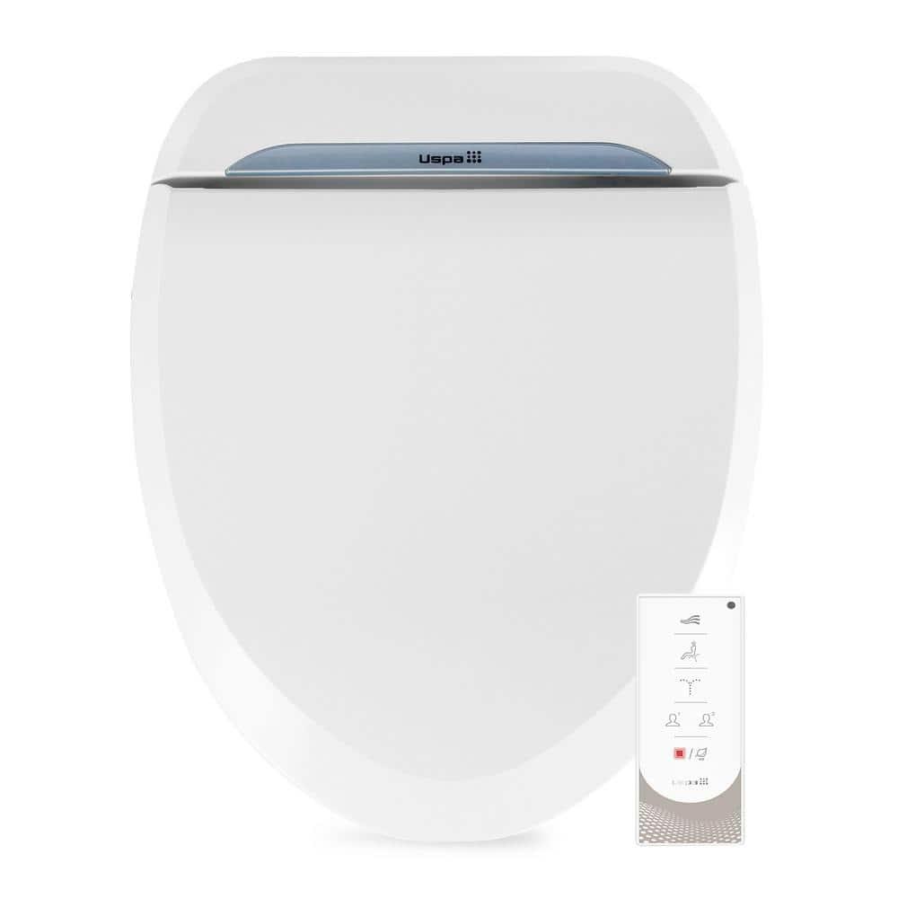 BIO BIDET USPA 6800 Luxury Electric Bidet Seat for Elongated Toilets in White