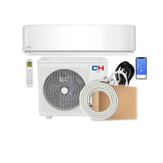 COOPER  HUNTER Sophia 36000 BTU 3 Ton Ductless Mini Split Air Conditioner with Heat Pump and 16 ft. Install Kit 230-Volt CH-36SPH-230CH-36SPH230VO-R