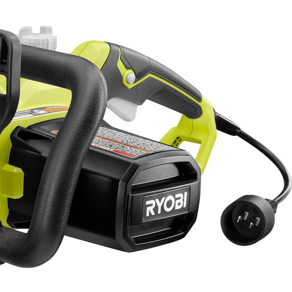 RYOBI 16 in 13 Amp Electric Chainsaw and 6 Amp Pole Saw